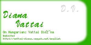 diana vattai business card